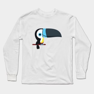 Cute channel billed toucan Long Sleeve T-Shirt